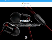 Tablet Screenshot of interzinc.org